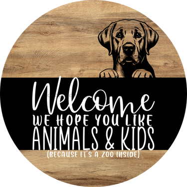 Dog Door Hanger, Hello Brought Treats Door Hanger, DCO-01975-DH, 18